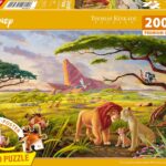 Schmidt Spiele 56560 Thomas Kinkade, Disney, Le Roi Lion, Rappelez-Vous Qui Vous êtes, Puzzle 200 pièces
