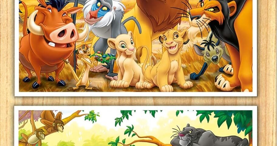 Educa - Disney Animal Friends. Puzzle Bois 2 x 50 pièces. +4 Ans Ref. 13144
