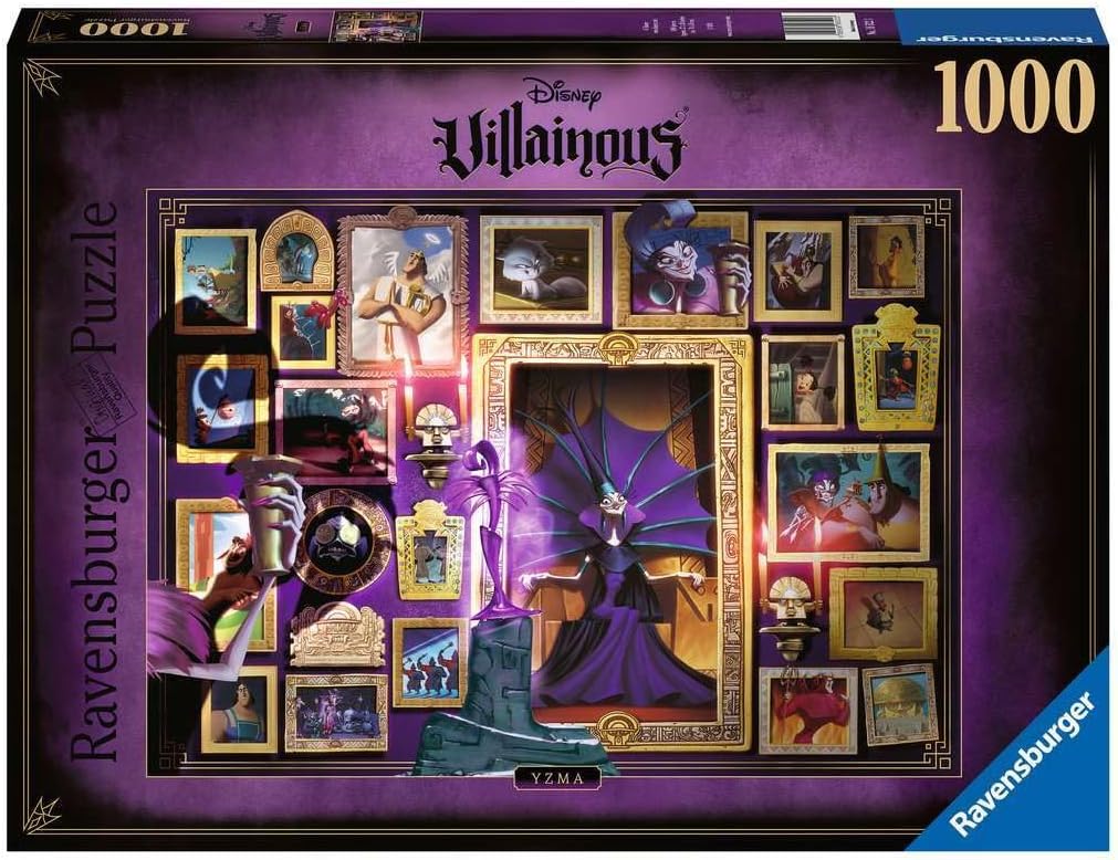 Ravensburger - Puzzle Adulte - Puzzle 1000 p - Yzma - Collection Disney Villainous - 16522