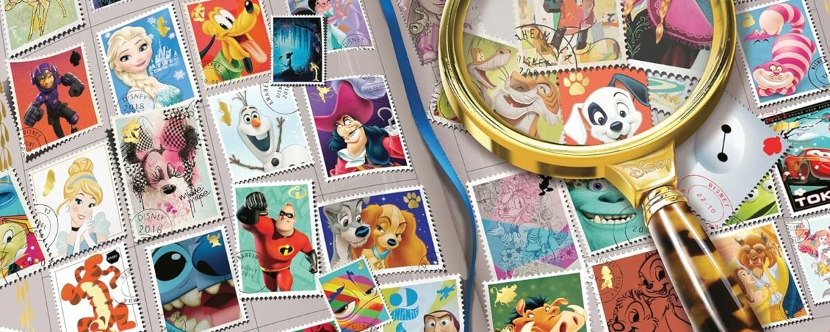 Ravensburger - Puzzle 2000 pièces - Puzzle Adultes - Dès 14 Ans - Mes Timbres préférés - Personnages Disney - Puzzle de qualité Premium fabriqué en Europe - 16706