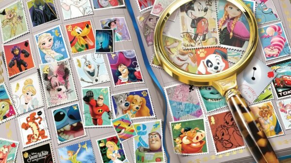 Ravensburger - Puzzle 2000 pièces - Puzzle Adultes - Dès 14 Ans - Mes Timbres préférés - Personnages Disney - Puzzle de qualité Premium fabriqué en Europe - 16706