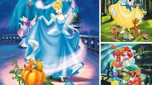 Ravensburger - Puzzle enfant - Disney Princess - 3X49 Pièces