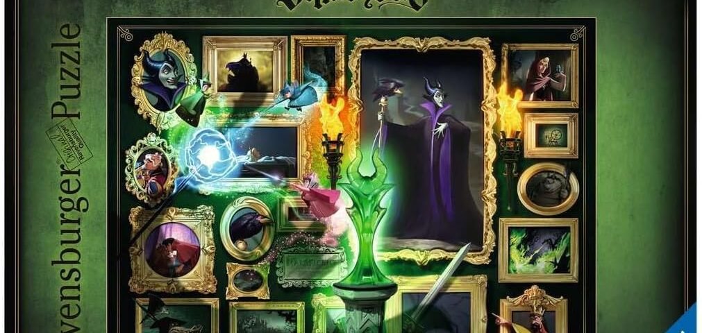 Ravensburger - Puzzle Adulte - Puzzle 1000 p - Maléfique (Collection Disney Villainous) - 15025