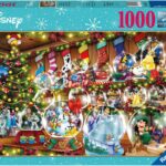 Ravensburger Puzzle 16772 - Paradis de Boules à Neige - 1000 pièces Disney Puzzle pour Adultes et Enfants à partir de 14 Ans