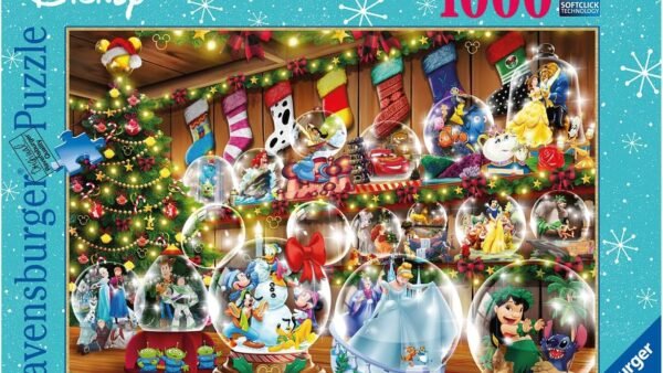 Ravensburger Puzzle 16772 - Paradis de Boules à Neige - 1000 pièces Disney Puzzle pour Adultes et Enfants à partir de 14 Ans