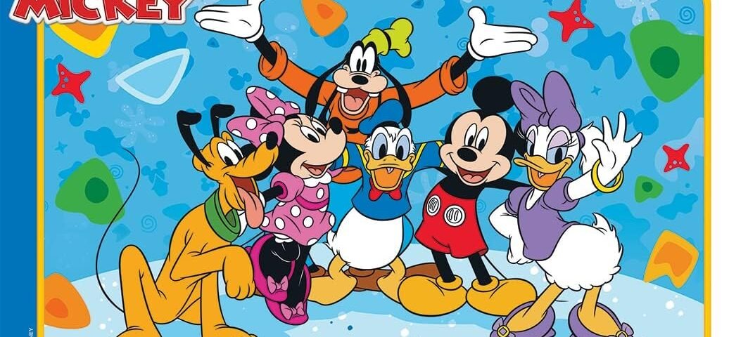Nathan - Puzzle enfants - Cadre 15 pièces - Les amis de Mickey - Disney - Fille ou garçon dès 3 ans - Puzzle de qualité supérieure - Carton épais et résistant - Disney Mickey Mouse - 86146