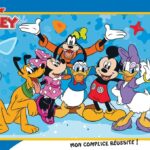 Nathan - Puzzle enfants - Cadre 15 pièces - Les amis de Mickey - Disney - Fille ou garçon dès 3 ans - Puzzle de qualité supérieure - Carton épais et résistant - Disney Mickey Mouse - 86146