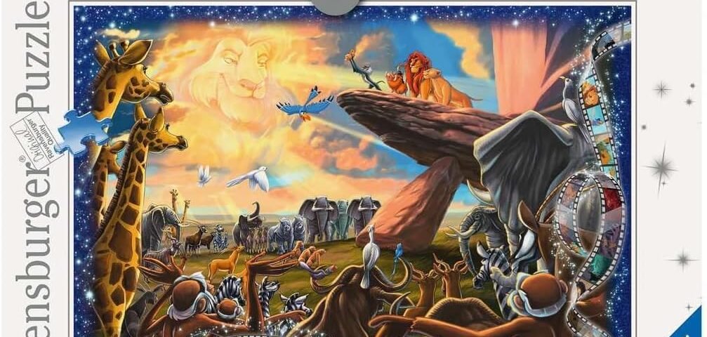 Ravensburger - Puzzle Adulte - Puzzle 1000 pièces - Le Roi Lion (Collection Disney) - Adultes et Enfants à partir de 14 Ans - Puzzle de qualité supérieure - Disney Classique - 12000321