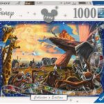Ravensburger - Puzzle Adulte - Puzzle 1000 pièces - Le Roi Lion (Collection Disney) - Adultes et Enfants à partir de 14 Ans - Puzzle de qualité supérieure - Disney Classique - 12000321