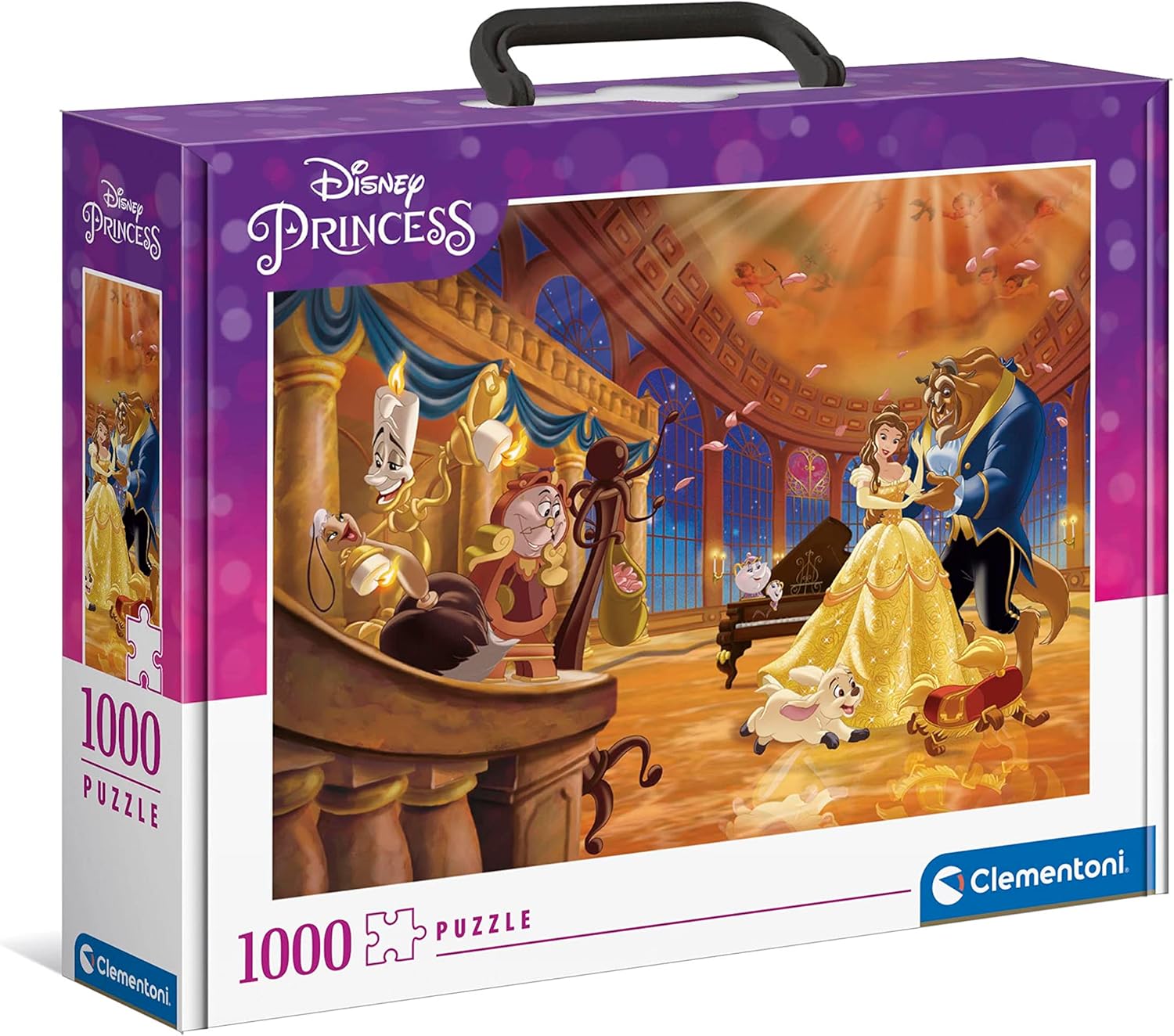 Clementoni - 39676 - Puzzle Disney Princess - 1000 Pièces - Puzzle Adulte, Divertissement pour Adultes - Fabriqué en Italie
