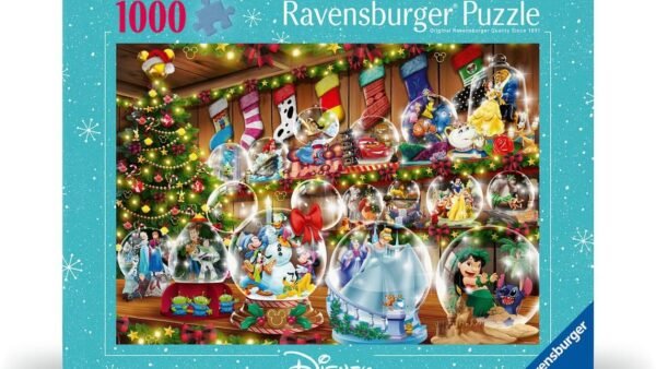 Ravensburger - Puzzle 1000 pièces - Boules à Neige Disney - Adultes et Enfants dès 14 Ans - Puzzle de qualité supérieure - Noël - 12000537