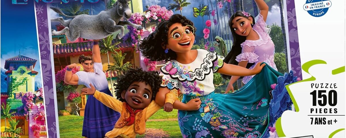 Nathan - Puzzle pour enfants - 150 pièces - Bienvenue à Encanto - Pour enfants dès 7 ans - Puzzle de qualité supérieure - Carton épais et résistant - Disney - 86175