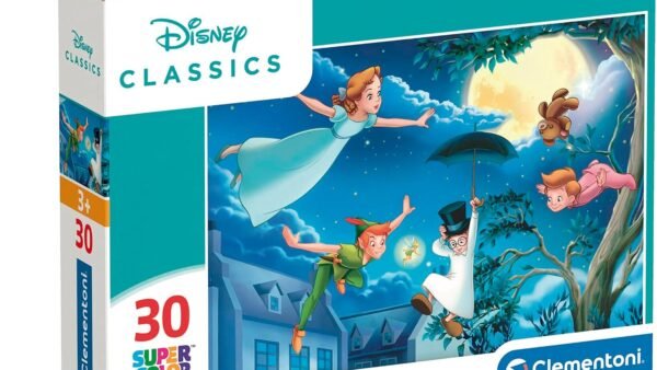 Clementoni - 20279 - Puzzle Disney Classique - 30 Pièces - Jeu Educatif, de Réflexion et de Patience - Image de Qualité - 33,5 x 23,5 Cm - À Partir de 3 Ans