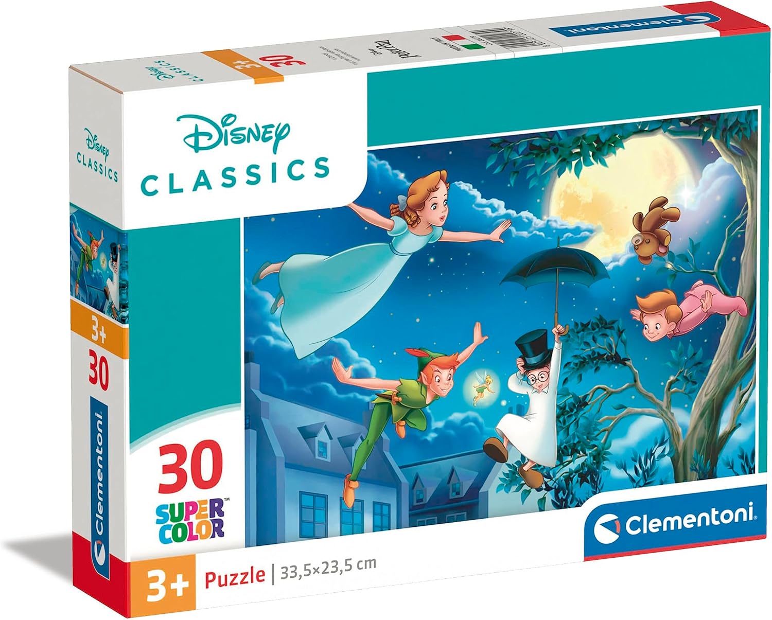Clementoni - 20279 - Puzzle Disney Classique - 30 Pièces - Jeu Educatif, de Réflexion et de Patience - Image de Qualité - 33,5 x 23,5 Cm - À Partir de 3 Ans