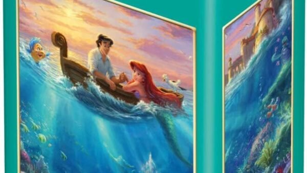 Schmidt Spiele- Thomas Kinkade Disney Ariel Puzzle 500 pièces dans Une boîte rétro, 59927, Coloré