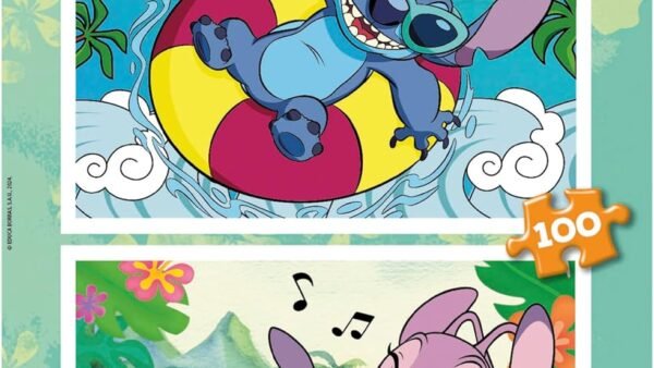 Educa - Disney | Ensemble de 2 Puzzles pour Enfants avec 100 pièces. Mesure: 40 x 28 cm. Recommandé de 6 Ans (19998)