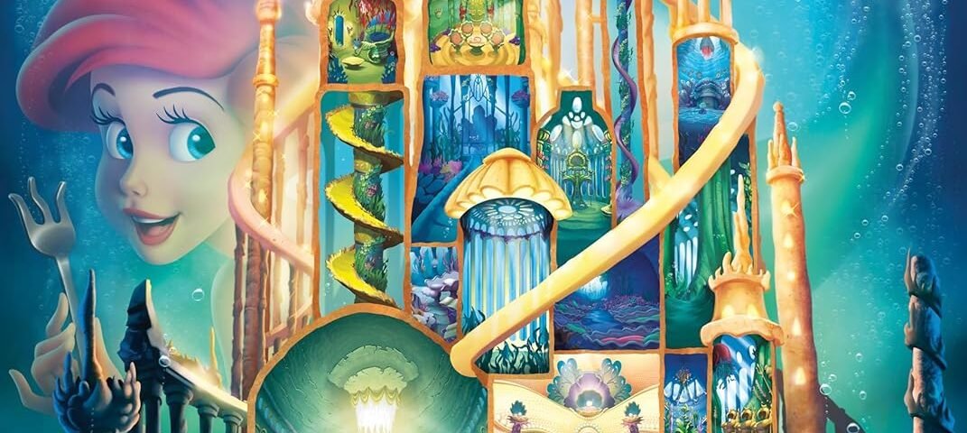 Ravensburger - Puzzle Adulte - Puzzle 1000 pièces - Ariel (Collection Château des Disney Princesses) - Adultes et Enfants dès 14 Ans - Puzzle de qualité supérieure - Disney Princesses - 12000265