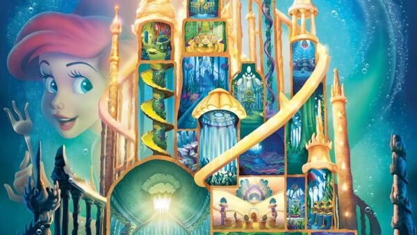 Ravensburger - Puzzle Adulte - Puzzle 1000 pièces - Ariel (Collection Château des Disney Princesses) - Adultes et Enfants dès 14 Ans - Puzzle de qualité supérieure - Disney Princesses - 12000265