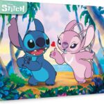 Trefl Premium Plus Quality- Puzzle Lilo & Stitch, Stitch & Angel - 1000 Pièces, Série de Puzzle avec Les Personnages Préférés, pour Les Adultes et Les Enfants à partir de 14 Ans