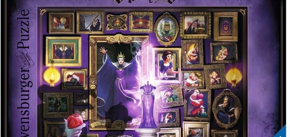 Ravensburger - Puzzle Adulte - Puzzle 1000 p - La méchante Reine-Sorcière - Collection Disney Villainous - 16520