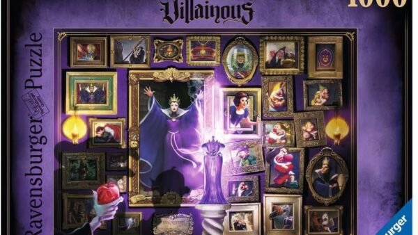 Ravensburger - Puzzle Adulte - Puzzle 1000 p - La méchante Reine-Sorcière - Collection Disney Villainous - 16520