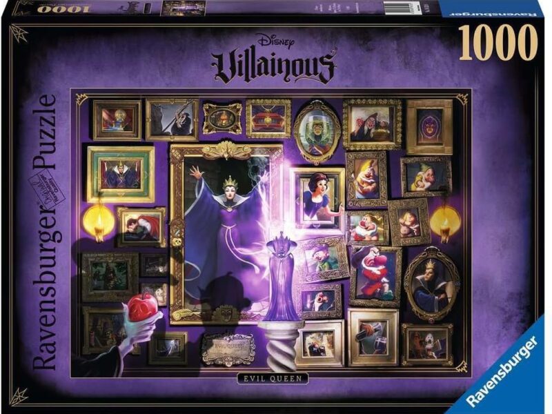 Ravensburger - Puzzle Adulte - Puzzle 1000 p - La méchante Reine-Sorcière - Collection Disney Villainous - 16520