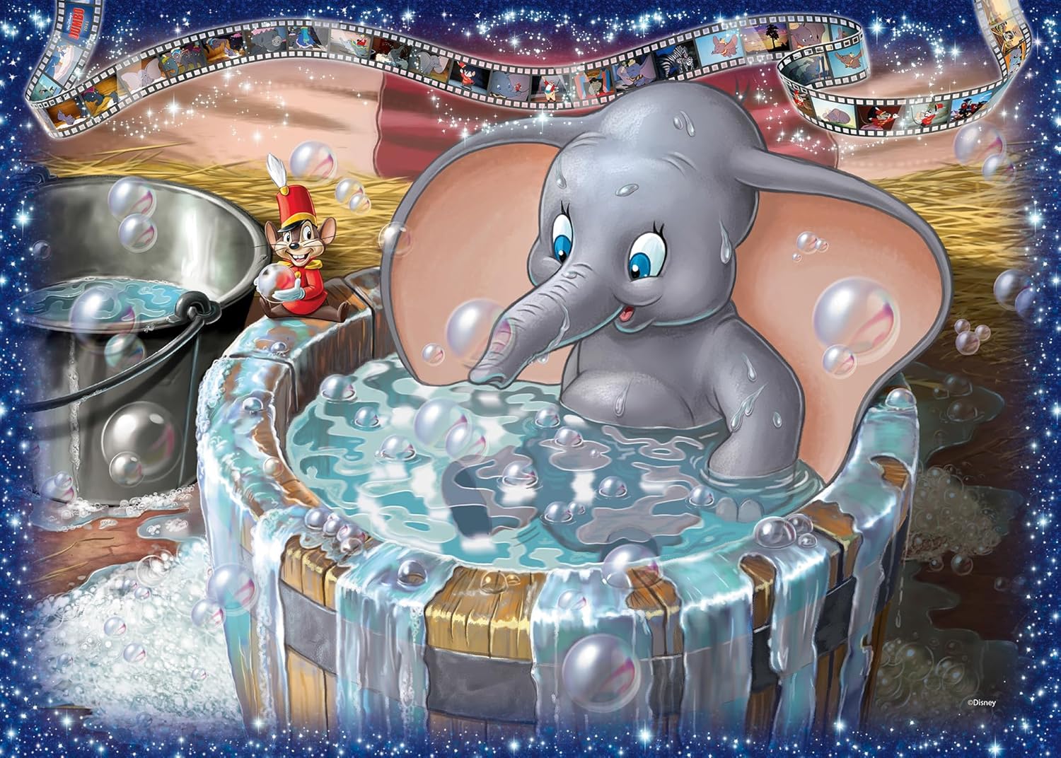 Ravensburger - Puzzle Adulte - Puzzle 1000 pièces - Dumbo (Collection Disney) - Adultes et Enfants à partir de 14 Ans - Puzzle de qualité supérieure - Disney Classique - 12000312