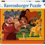 Ravensburger - Puzzle Enfant - Puzzle 200 pièces XXL - Hakuna Matata/Disney Le Roi Lion - À partir de 8 Ans - Puzzle de qualité supérieure - Carton épais et résistant - Aventure - 12001177