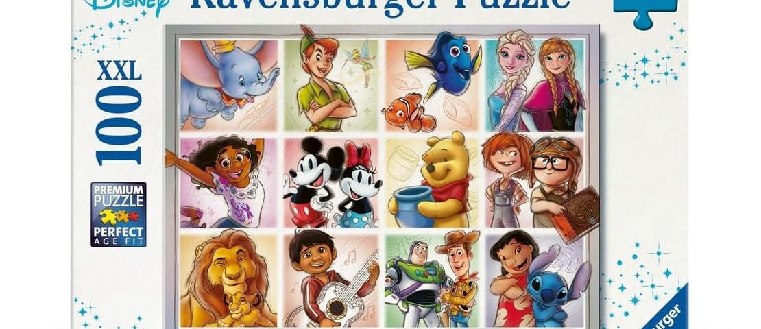 Ravensburger - Puzzle Enfant - 100 pièces XXL - Les Moments Disney - Fille ou garçon dès 6 Ans - Puzzle de qualité supérieure - 12004118