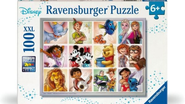 Ravensburger - Puzzle Enfant - 100 pièces XXL - Les Moments Disney - Fille ou garçon dès 6 Ans - Puzzle de qualité supérieure - 12004118
