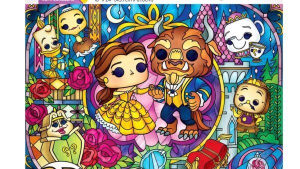 Funko Pop! Puzzle - Disney Beauty and The Beast - Funko - Jigsaw - 500 Pieces - 45.7cm x 61cm - English/French/Spanish Language