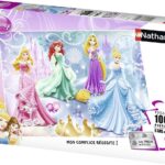 Nathan - Puzzle enfants - 100 pièces - Princesses étincelantes - Disney Princesses - Fille ou garçon dès 6 ans - Puzzle de qualité supérieure - Carton épais et résistant - 86720