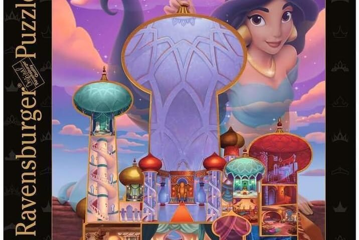 Ravensburger - Puzzle 1000 pièces - Puzzle Adulte - Dès 12 Ans - Jasmine - Collection Château des Disney Princesses - Puzzle de qualité Premium fabriqué en Europe - 17330