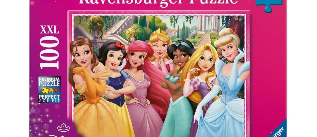 Ravensburger - Puzzle Enfant - 100 pièces XXL - La Vie est Un Conte de fées/Disney Princesses - Fille ou garçon dès 6 Ans - Puzzle de qualité supérieure - 12004116