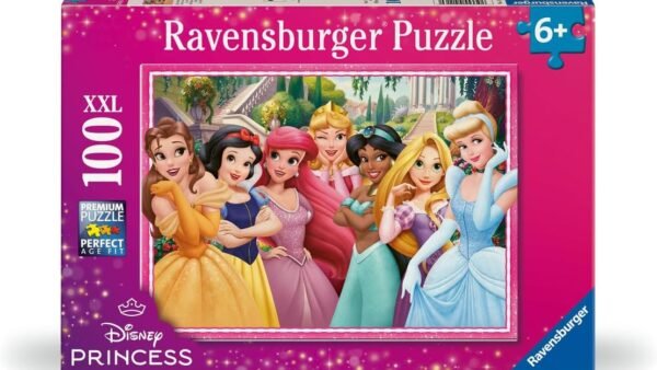 Ravensburger - Puzzle Enfant - 100 pièces XXL - La Vie est Un Conte de fées/Disney Princesses - Fille ou garçon dès 6 Ans - Puzzle de qualité supérieure - 12004116