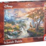 Schmidt Spiele CGS_59486 Thomas Kinkade: Disney - Bambi Puzzle, Multicolor