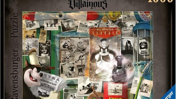 Ravensburger-16887 Disney-Villains Pete Puzzles, 16887, Couleur, único