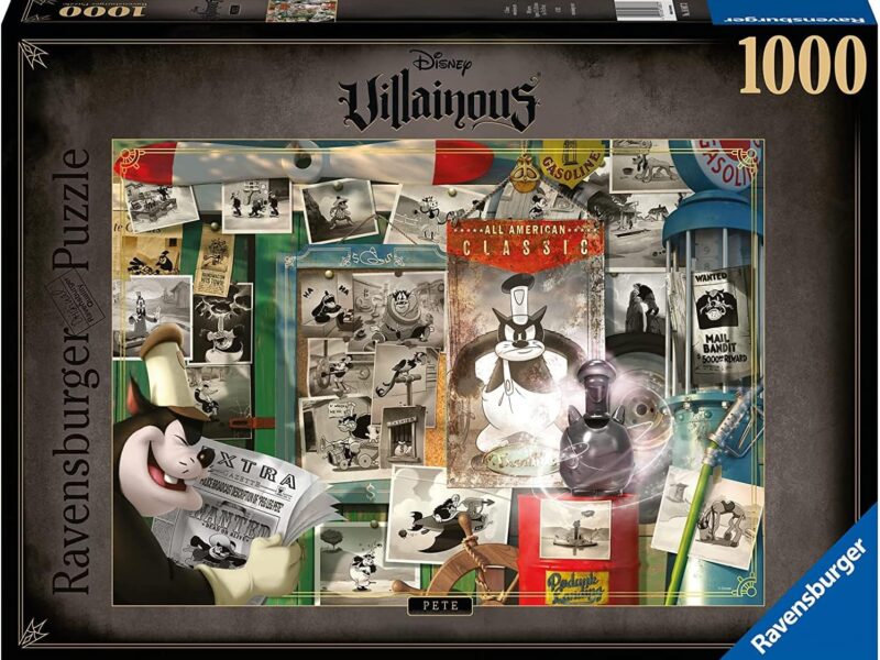 Ravensburger-16887 Disney-Villains Pete Puzzles, 16887, Couleur, único