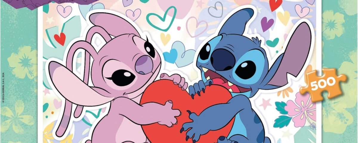 Educa - Disney Stitch | 500 pièces Puzzle pour Adultes. Mesure: 48 x 34 cm. À partir de 11 Ans (19911)