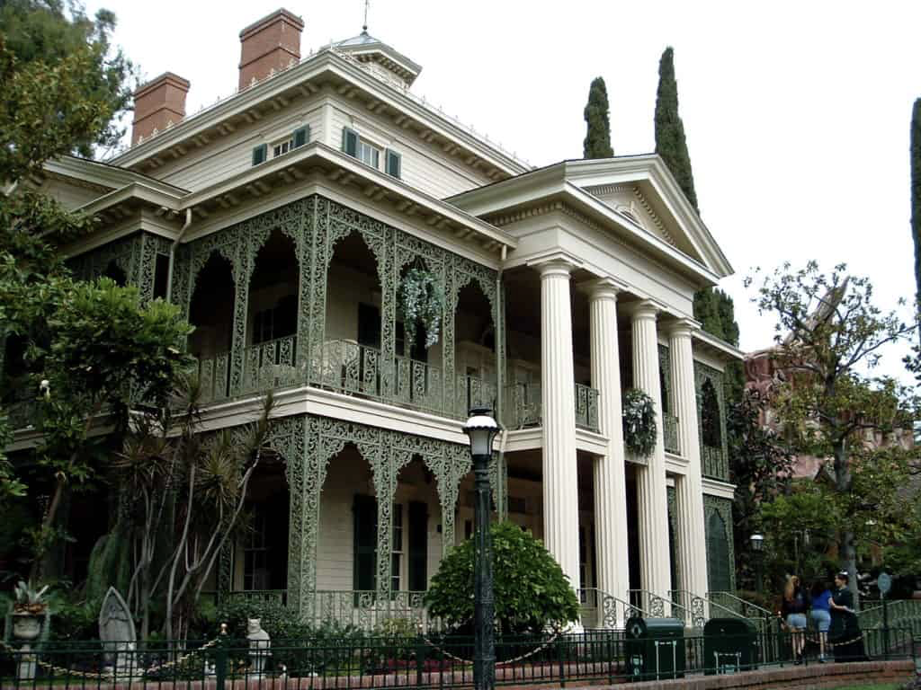 the haunted mansion disneyland ouverture