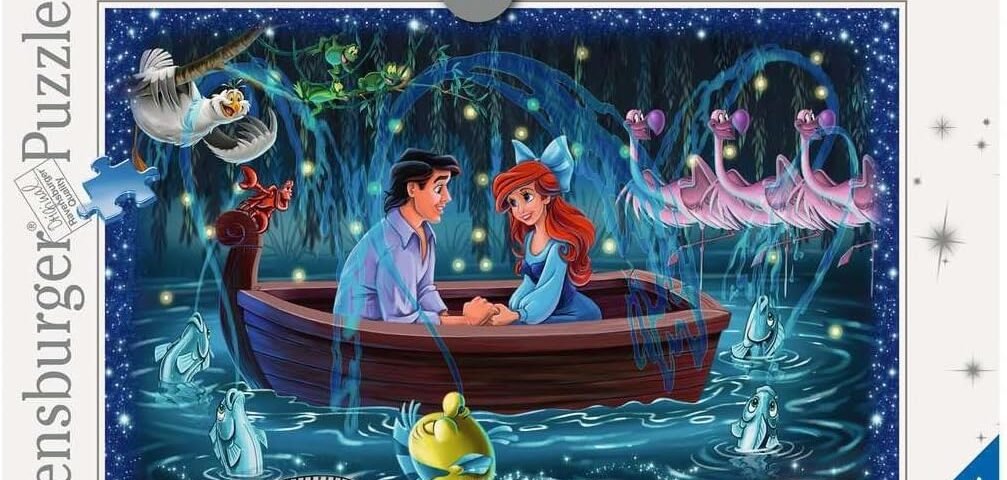 Ravensburger - Puzzle Adulte - Puzzle 1000 p - La Petite Sirène (Collection Disney) - 19745