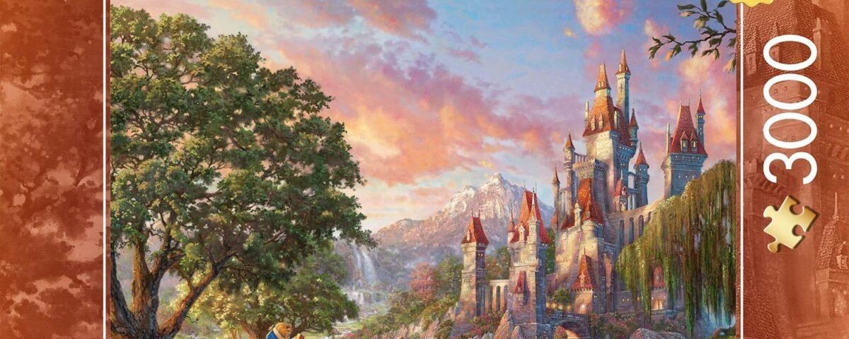 Schmidt Spiele 57372 Thomas Kinkade Disney Belles Magical World Puzzle 3000 pièces