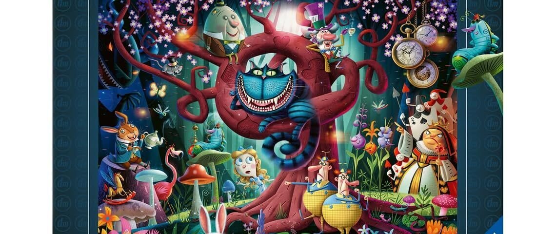 Ravensburger - Puzzle Adulte - Puzzle 1000 pièces - Tout Le Monde est Fou Ici/Dean Macadam - Adultes et Enfants à partir de 14 Ans - Puzzle de qualité supérieure - Disney - 12000490