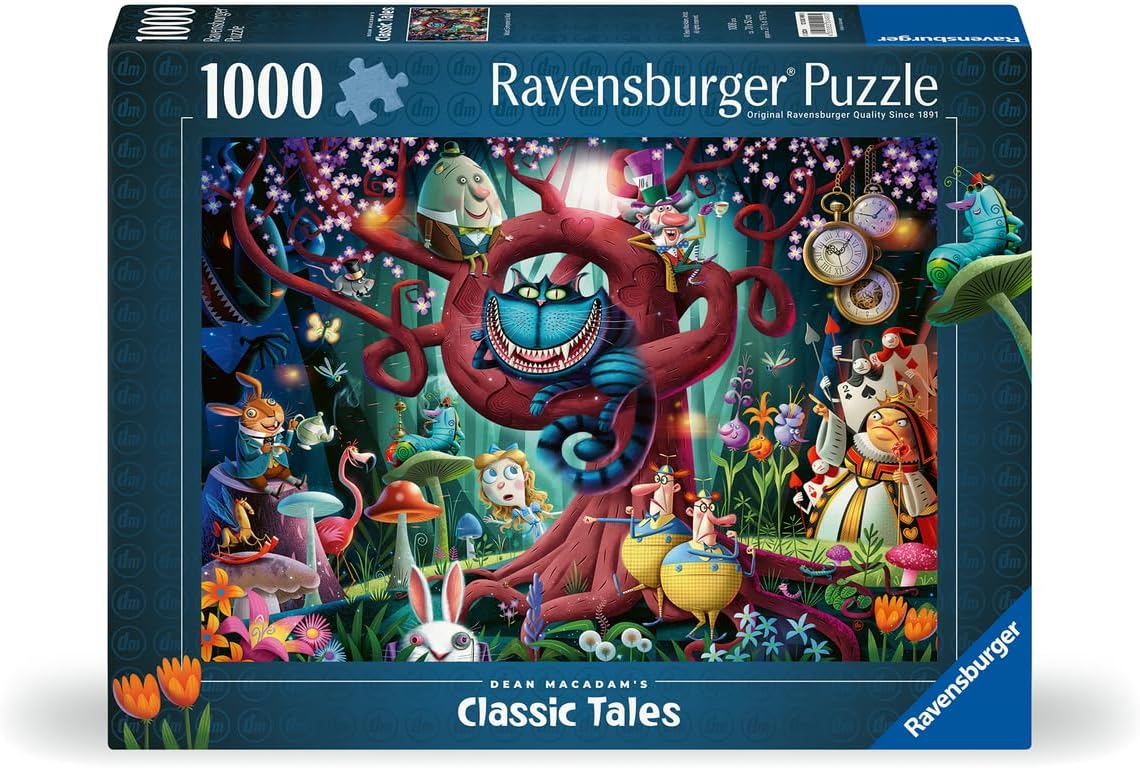 Ravensburger - Puzzle Adulte - Puzzle 1000 pièces - Tout Le Monde est Fou Ici/Dean Macadam - Adultes et Enfants à partir de 14 Ans - Puzzle de qualité supérieure - Disney - 12000490