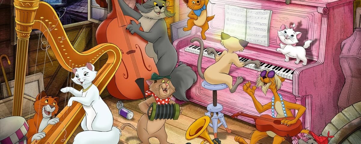 Ravensburger - Puzzle Adulte - Puzzle 1000 pièces - Les Aristochats (Collection Disney) - Adultes et Enfants à partir de 14 Ans - Puzzle de qualité supérieure - Disney Classique - 12000753