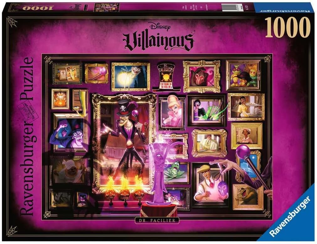 Ravensburger - Puzzle Adulte 1000 p - Docteur Facilier - Collection Disney Villainous - 16523