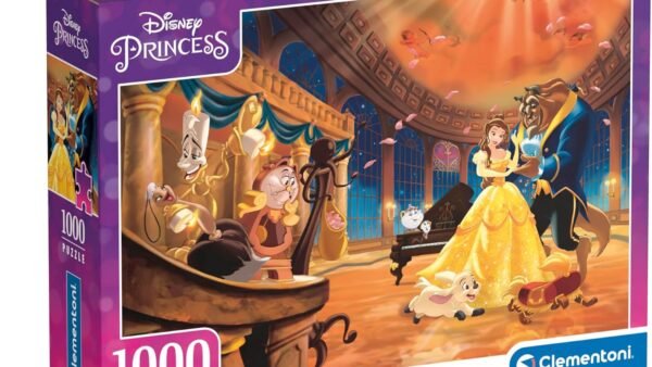 Clementoni Puzzle Disney Princess 1000 Pièces - Puzzle pour Adultes 14-99 Ans, Fabriqué en Italie, 39854