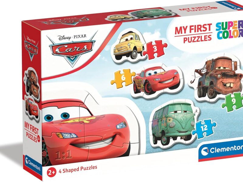 Clementoni - 20804 - Puzzle - My First - Cars - 3-6-9-12 Pièces