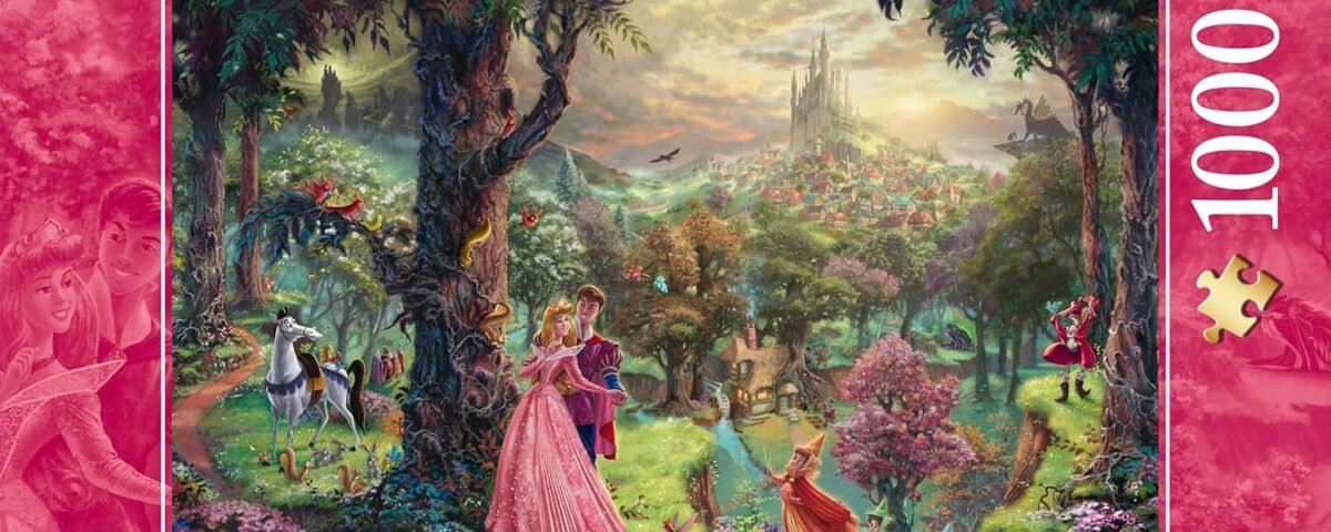 Schmidt Spiele CGS_59474 Thomas Kinkade Disney Puzzle, Multicolor