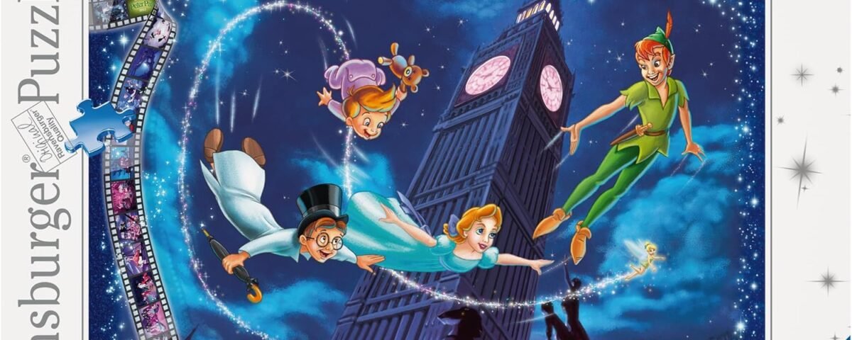 Ravensburger - 19743 - Puzzle - 1000 Pièces - Peter Pan - Disney